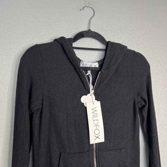 Wildfox Black Zip-Up Hoodie - Picture 5 of 9
